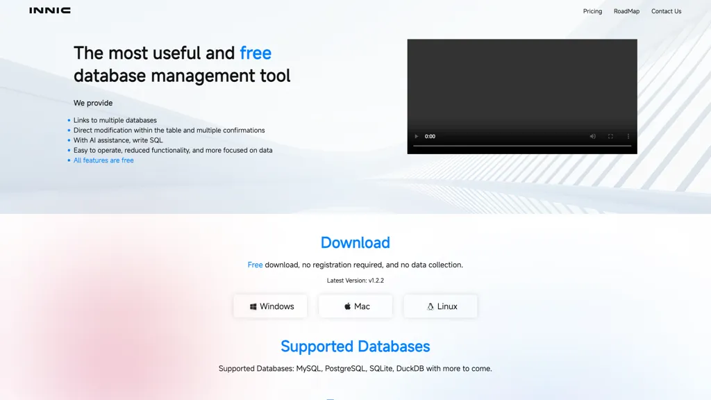 Innic data 工具截图