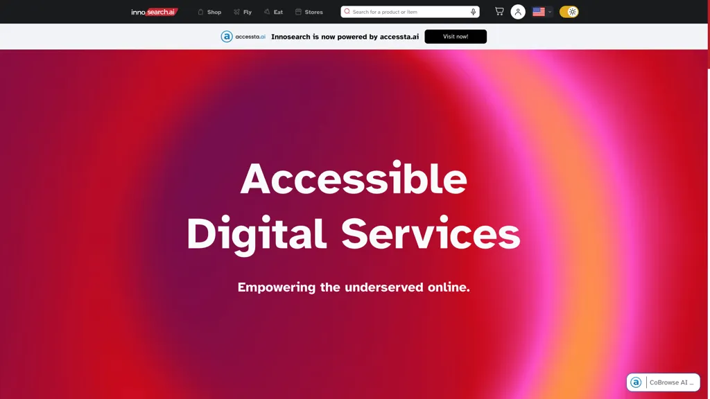Innosearch AI 官网截图