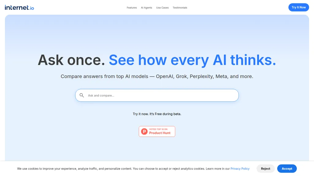 Internet.io 官网截图