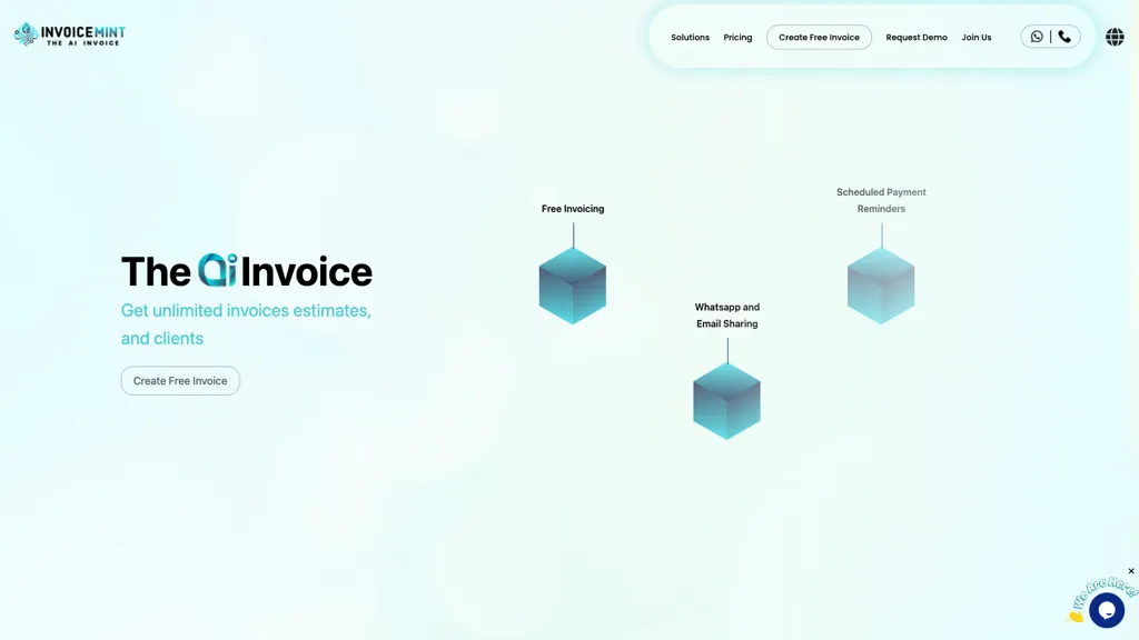 Invoicemint 官网截图