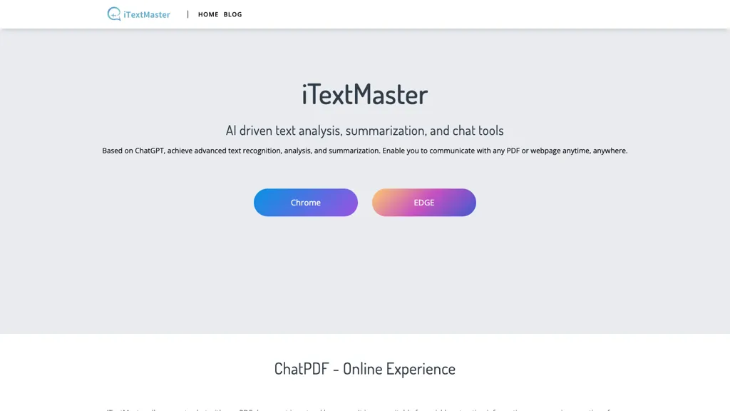 iTextMaster 官网截图