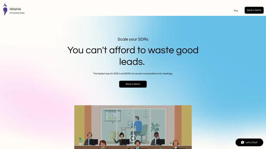 iWish 官网截图