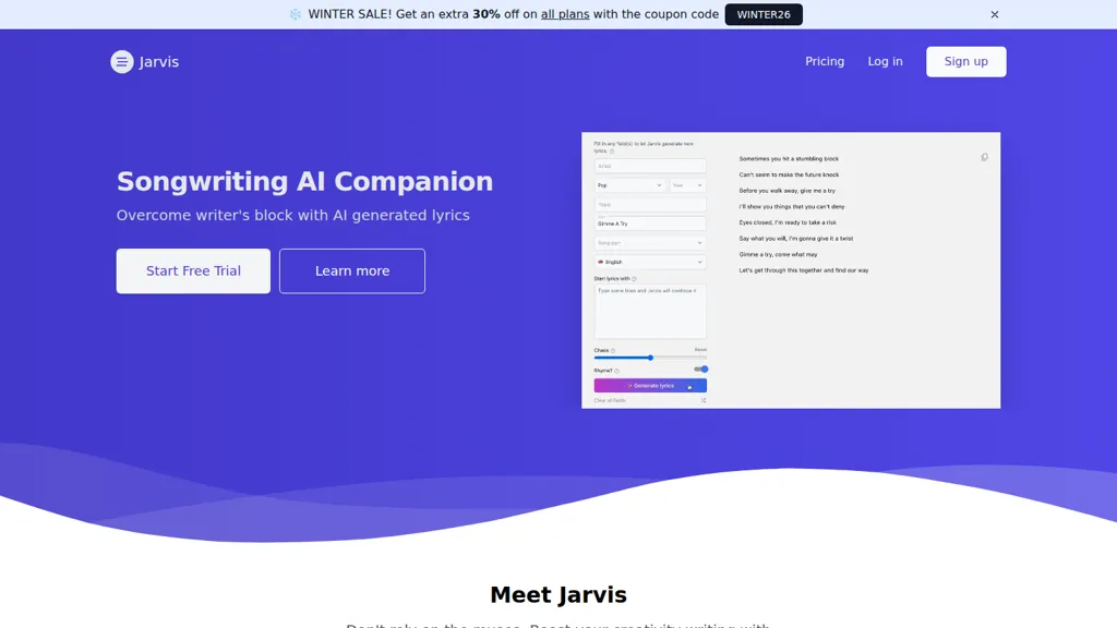 Jarvis 官网截图
