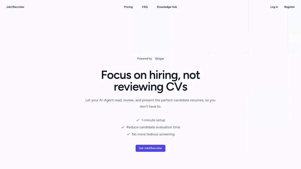 JobXRecruiter 工具截图