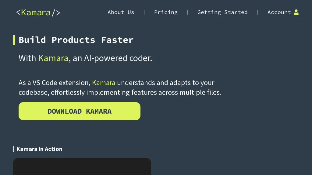 Kamara 工具截图