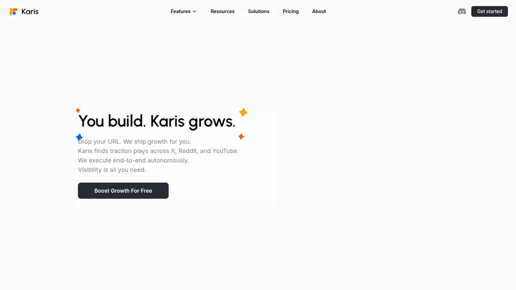 Karis 官网截图