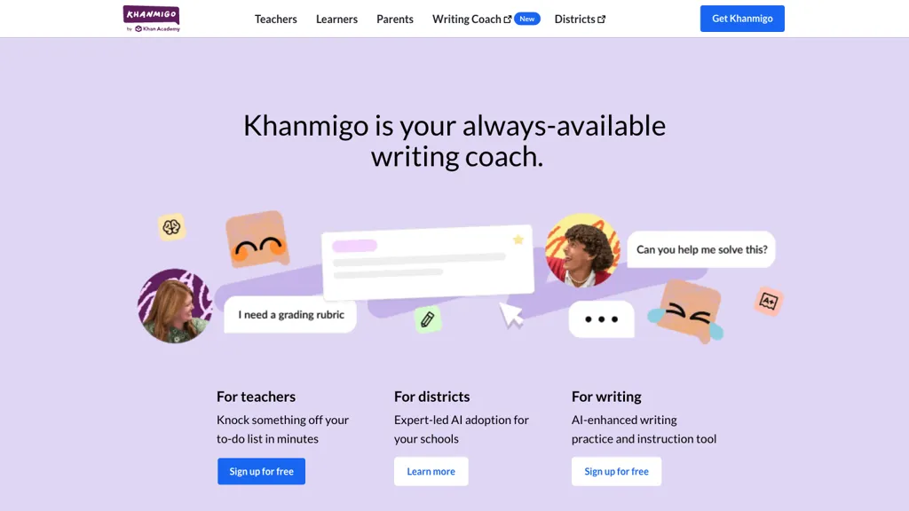 Khamingo.ai 官网截图