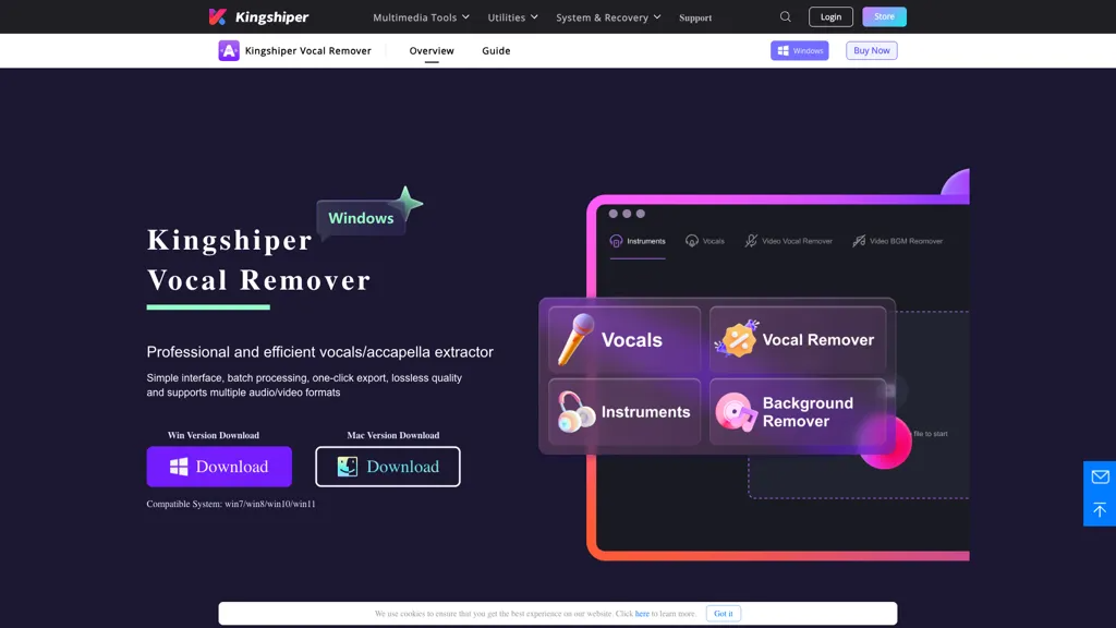 Kingshiper 官网截图