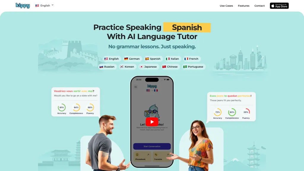 Kippy Language Tutor 工具截图
