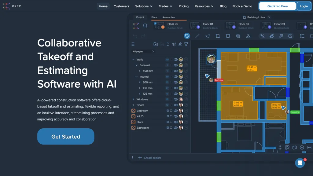 Kreo Software 官网截图