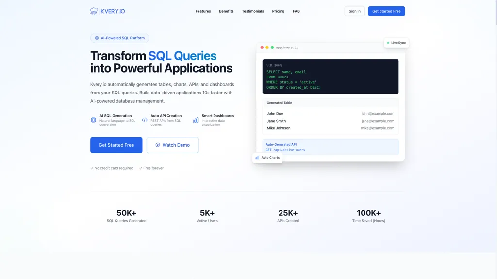 Kvery.io 官网截图