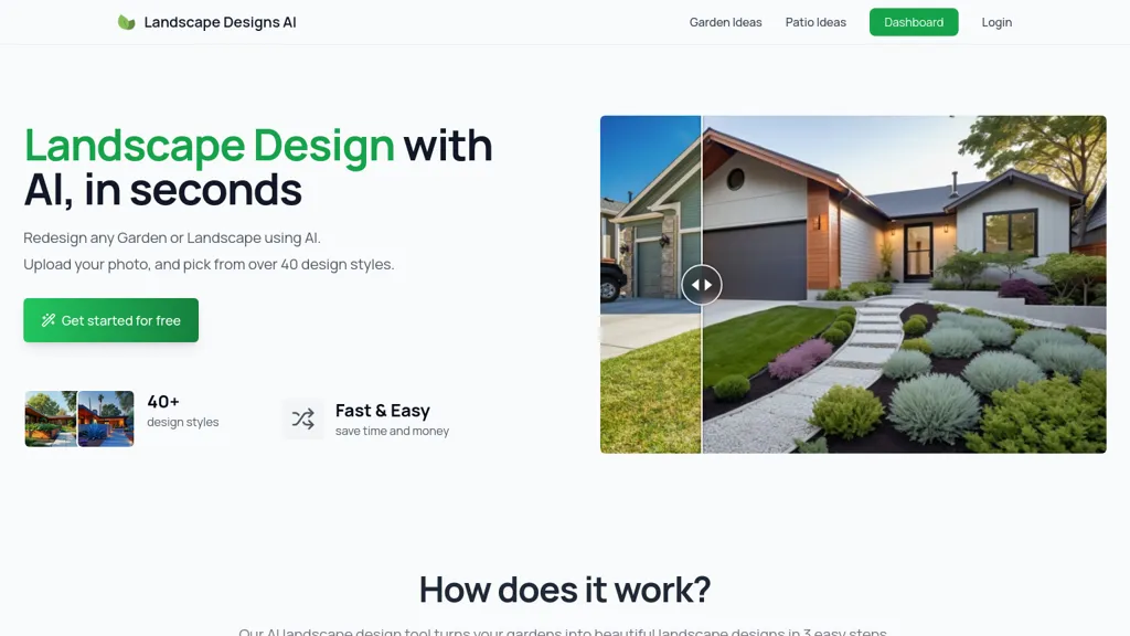 Landscape Designs AI 工具截图
