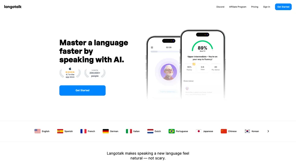 Langotalk 工具截图