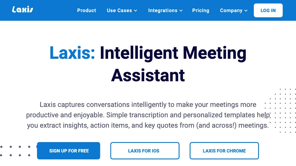 Laxis 工具截图