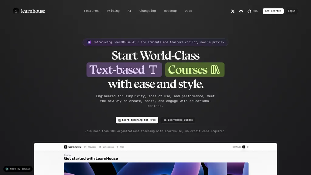 LearnHouse 工具截图