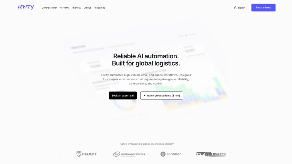 Levity 工具截图