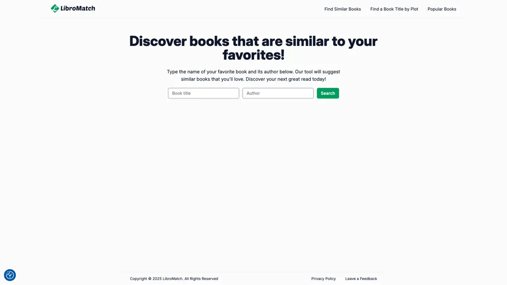 Libromatch 官网截图