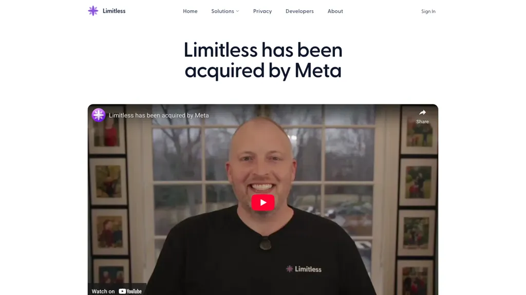 limitless.ai 官网截图