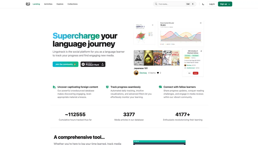 Lingotrack 工具截图
