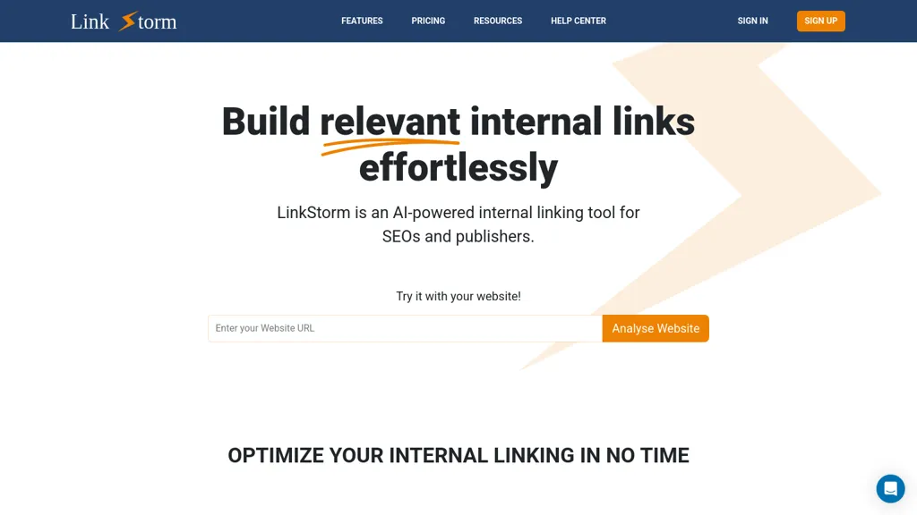 LinkStorm 工具截图