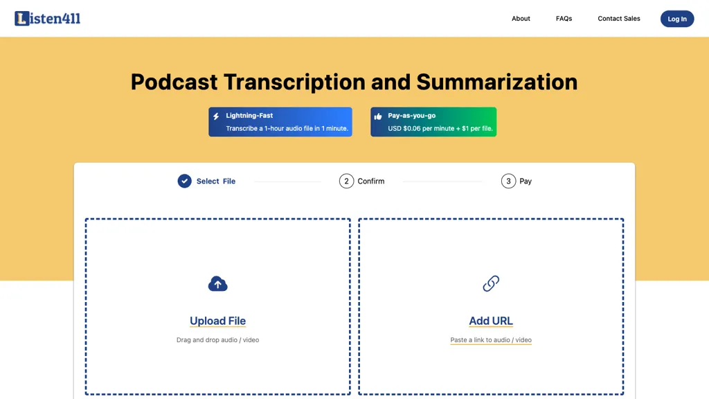 listen411.com 官网截图