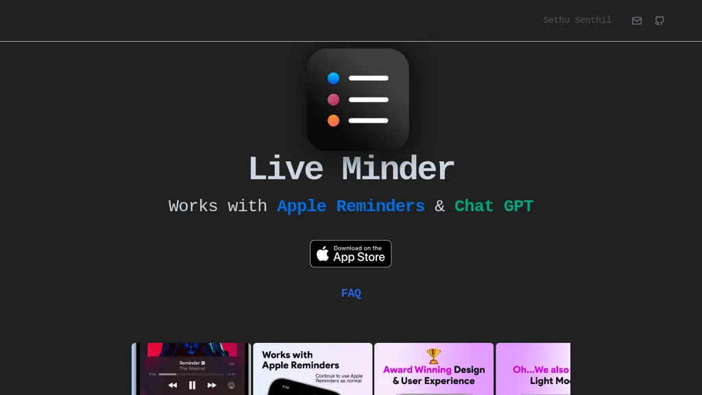 Live minder 工具截图
