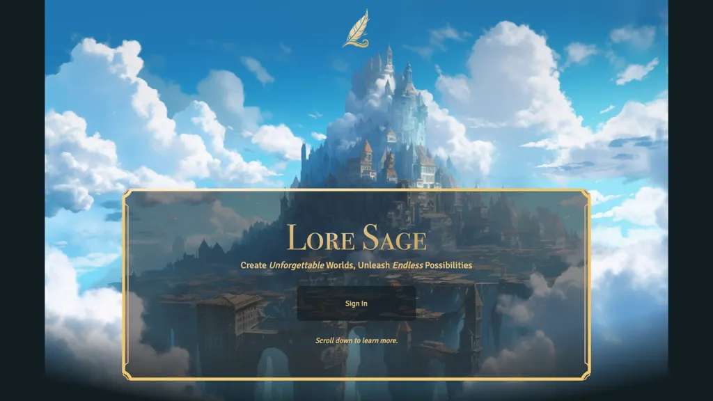 Lore Sage 工具截图