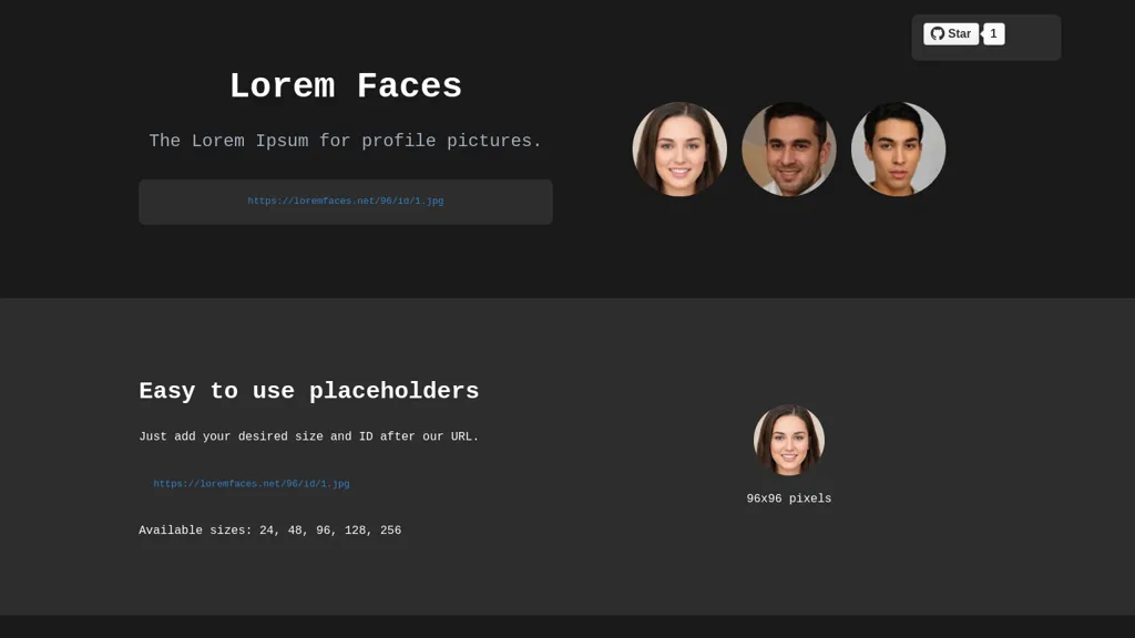 Lorem Faces 工具截图