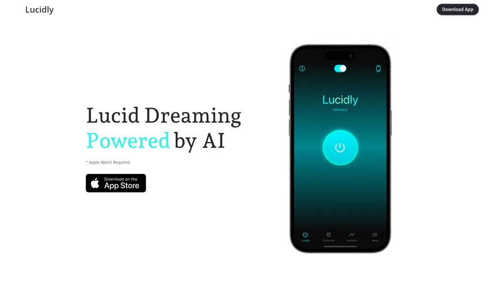 Lucidly 官网截图