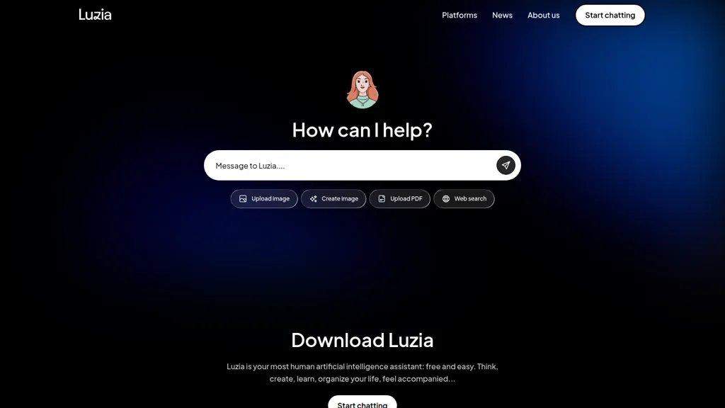 luzia.com 官网截图