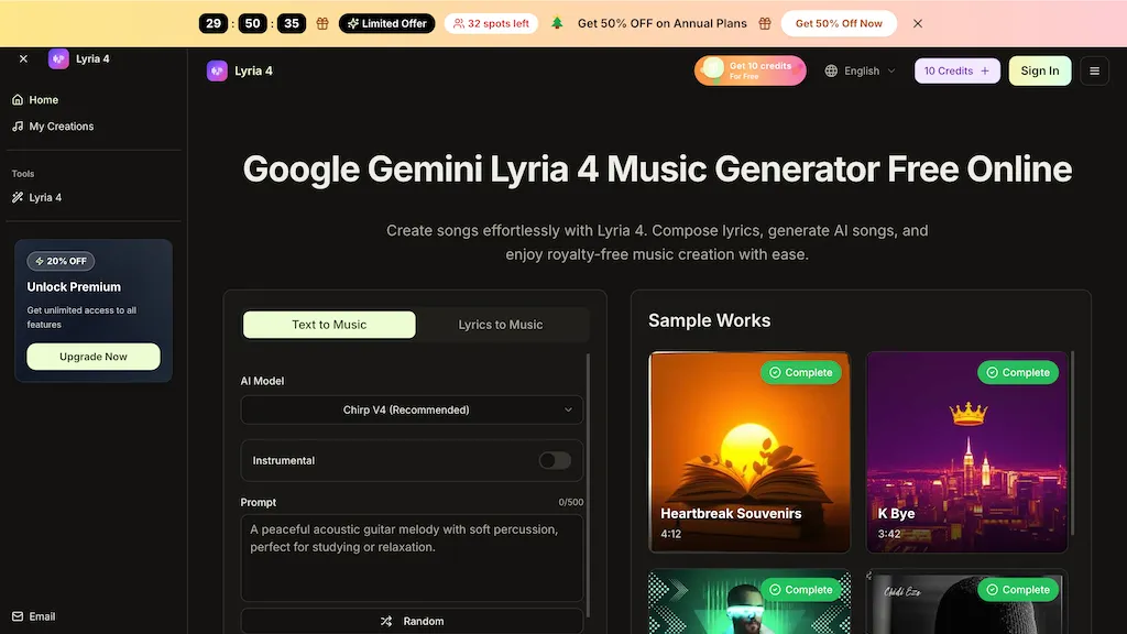 Lyria4.org 工具截图
