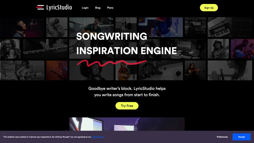LyricStudio 工具截图