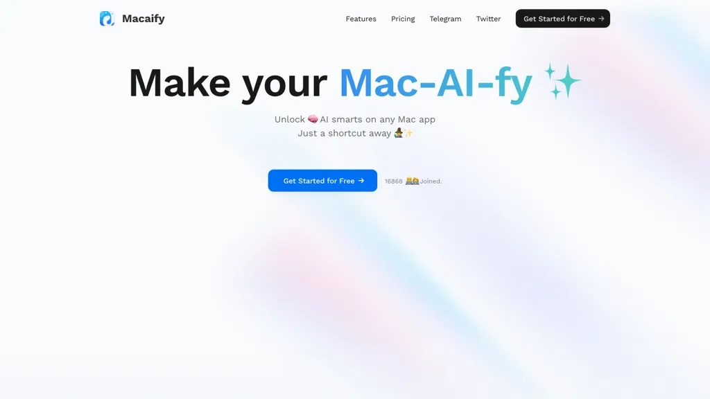 Macaify 工具截图