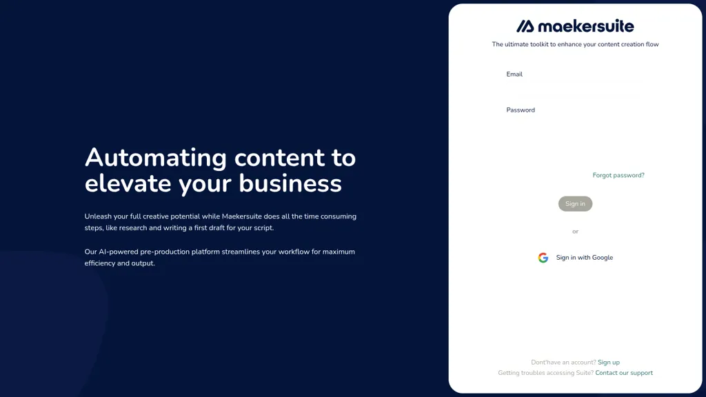 Maekersuite 工具截图