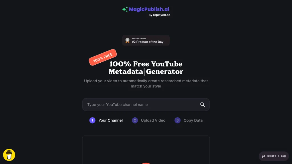 Magic Publish 官网截图