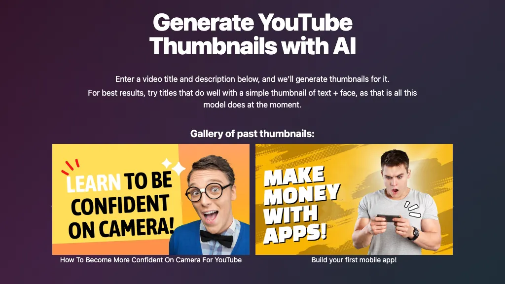 Magic Thumbnails 官网截图