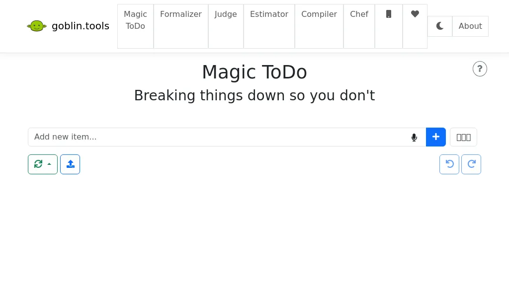 Magic ToDo 工具截图