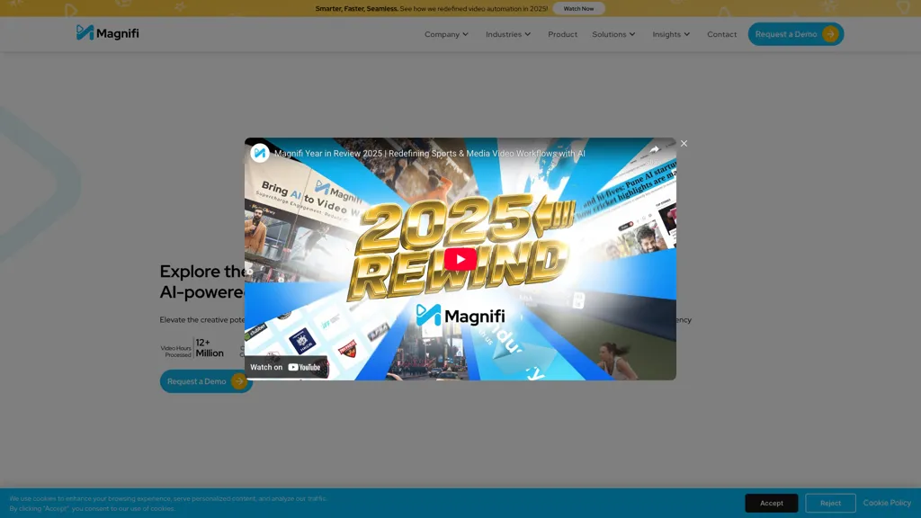 magnifi.ai 官网截图