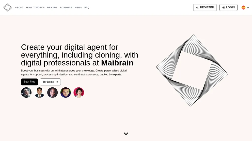 Maibrain 官网截图