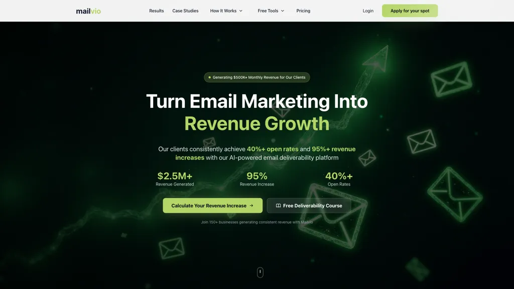 mailvio.com 官网截图