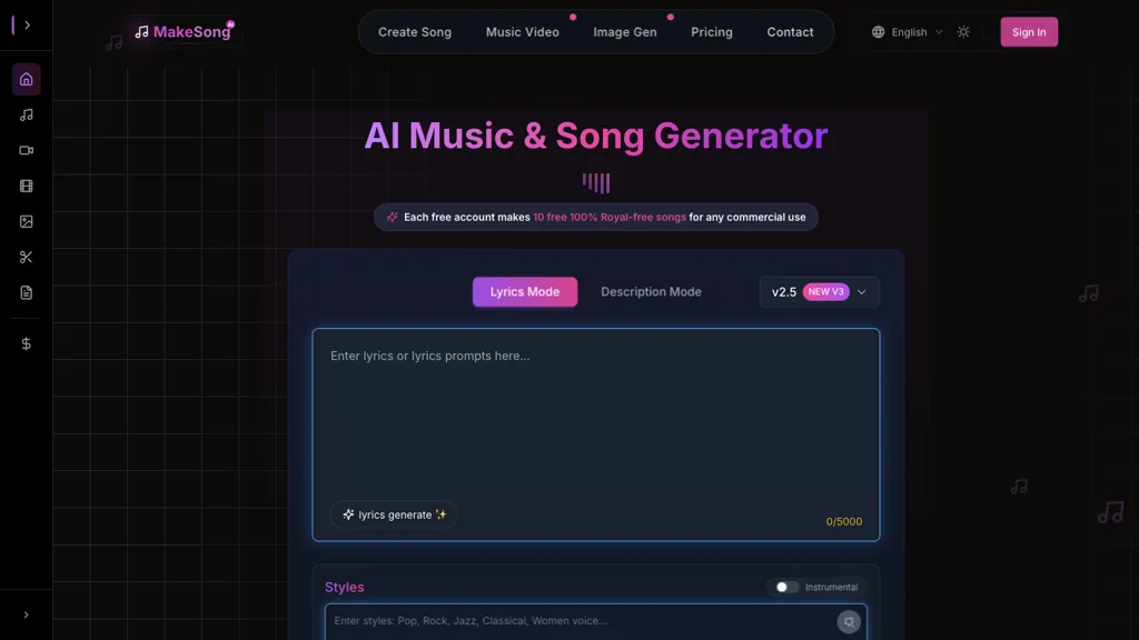 Make Song 工具截图