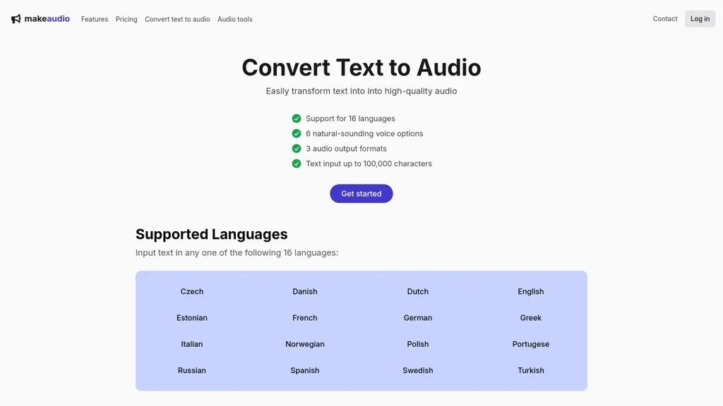 makeaudio 工具截图
