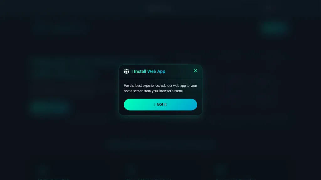 Maximo AI 工具截图