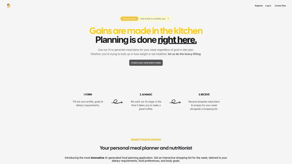 Mealmind 工具截图