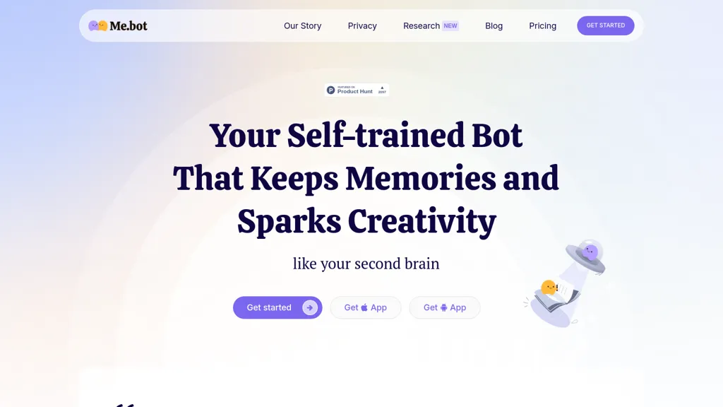 Mebot 官网截图