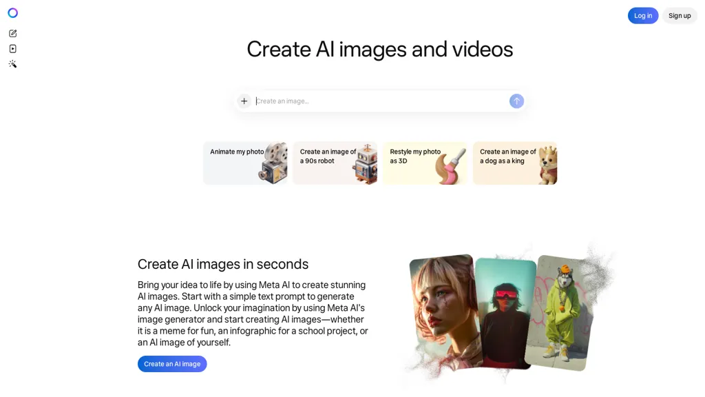 Meta Image Generator 工具截图