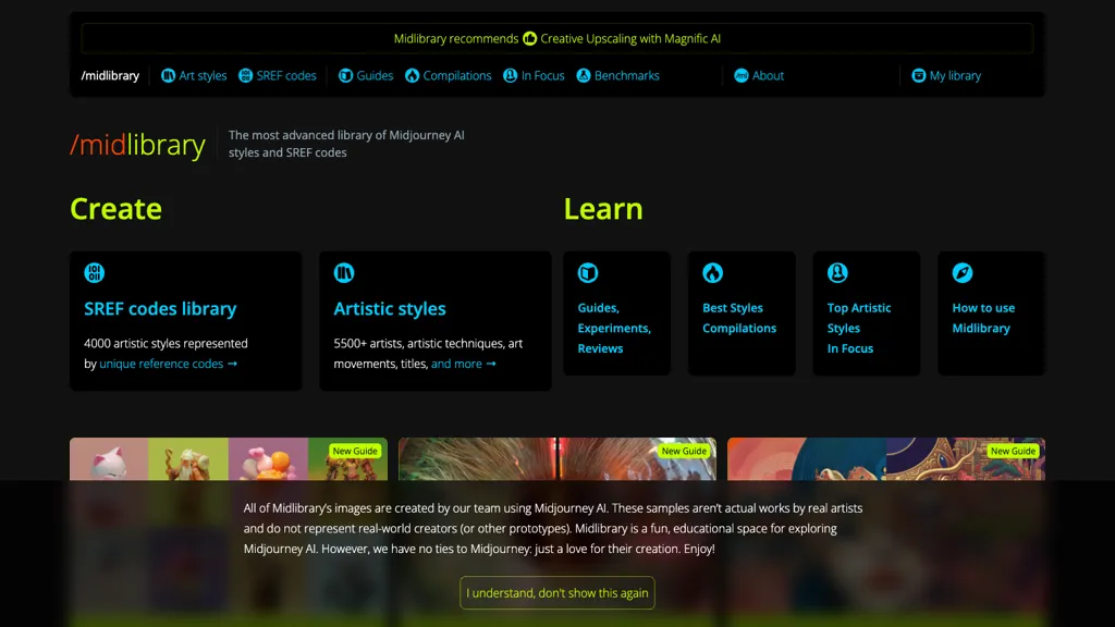 midlibrary.io 官网截图
