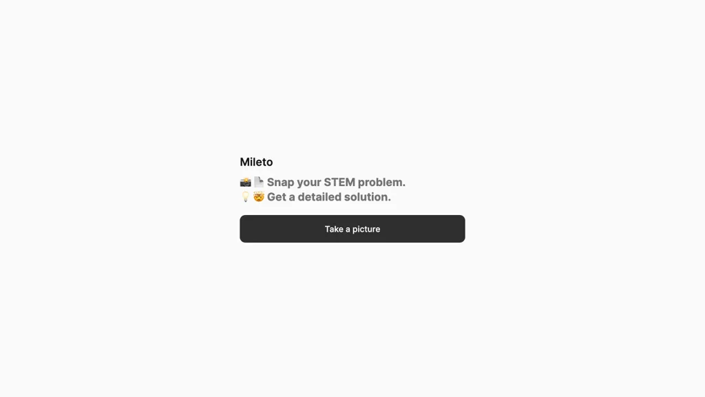 Mileto 官网截图