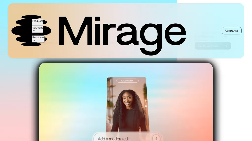 Mirage.app 官网截图