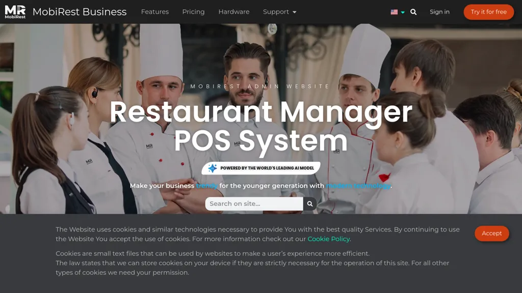 MobiRest POS 工具截图